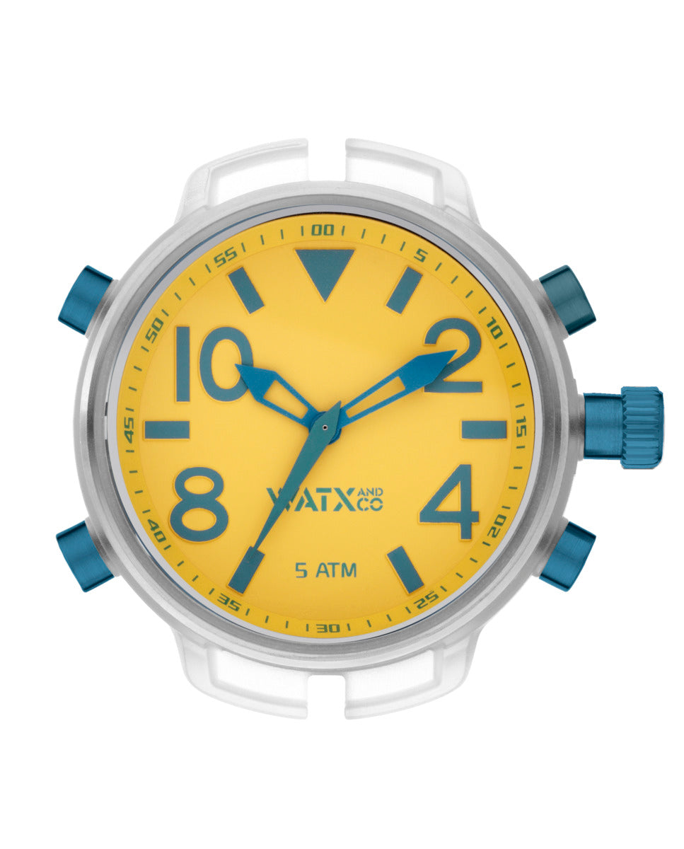 Watxandco RWA3747 Unisex Horlogedoos 49mm 5 ATM