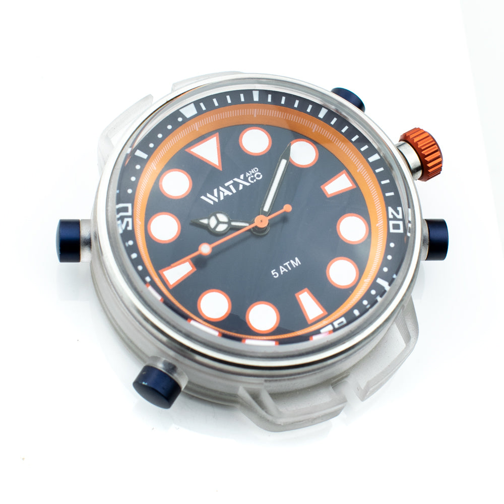 Watxandco RWA5702 Unisex Horloge 49mm 5 ATM