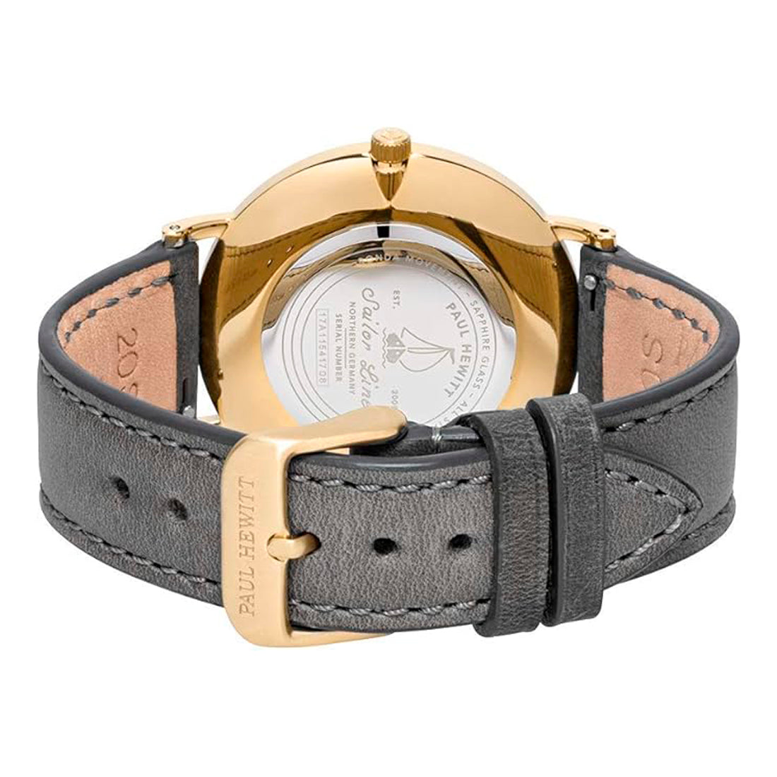 Paul Hewitt SA-G-SM-W-13S Unisex Horloge 36mm 5 ATM