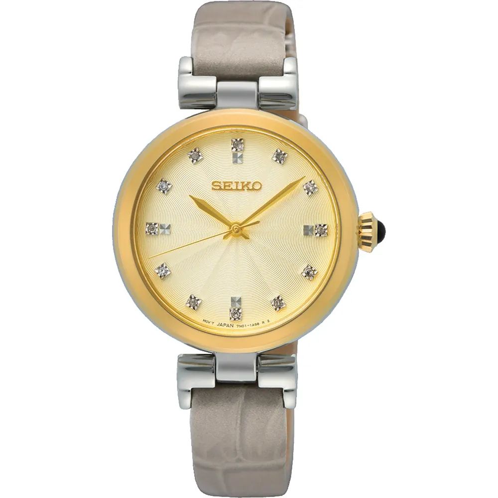 Seiko SRZ546P1 Dames Horloge 30mm 5 ATM