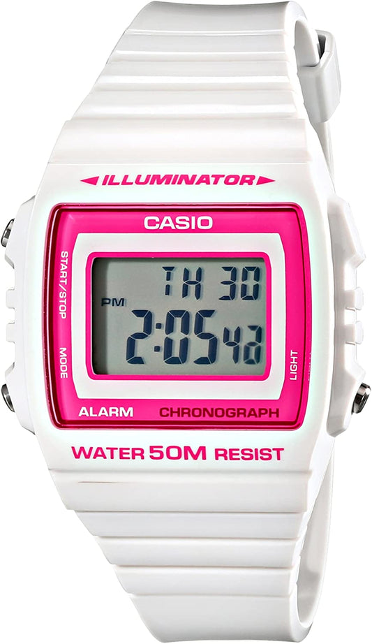 Casio W-215H-7A2V Dames Horloge 38mm 5ATM