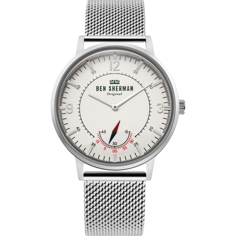Ben Sherman WB034SM Heren Horloge 43mm 5 ATM