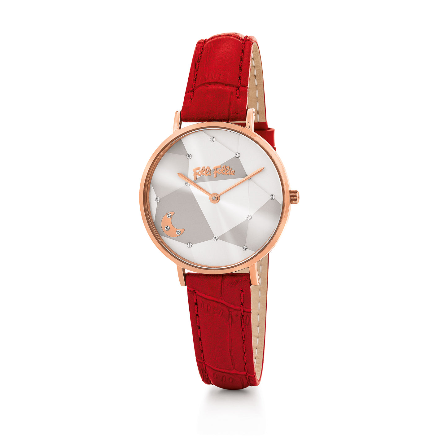 Folli Follie WF19R016SSW-RE Dames Horloge 32mm