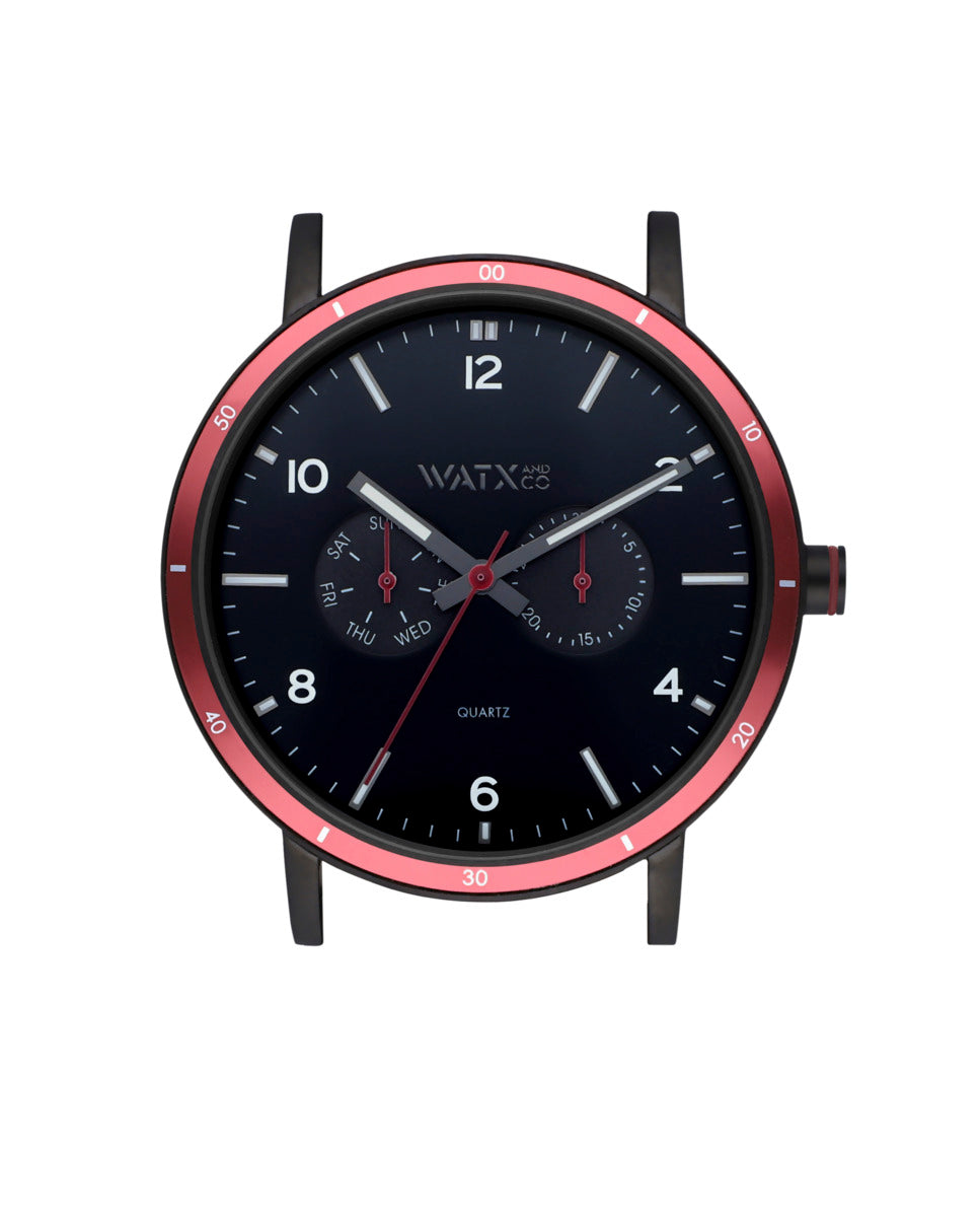 Watxandco WXCA2719 Unisex Horlogedoos 44mm 3 ATM