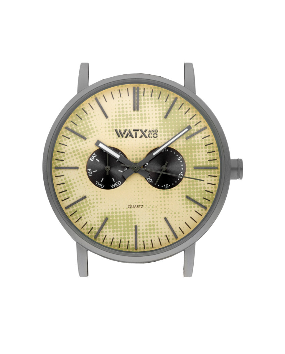 Watxandco WXCA2724 Unisex Horlogedoos 44mm 3 ATM
