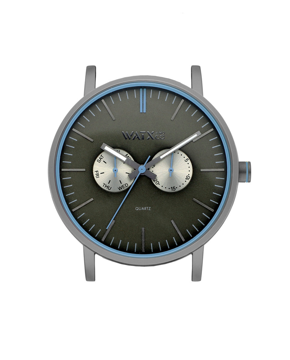Watxandco WXCA2732 Unisex Horlogedoos 44mm 3 ATM