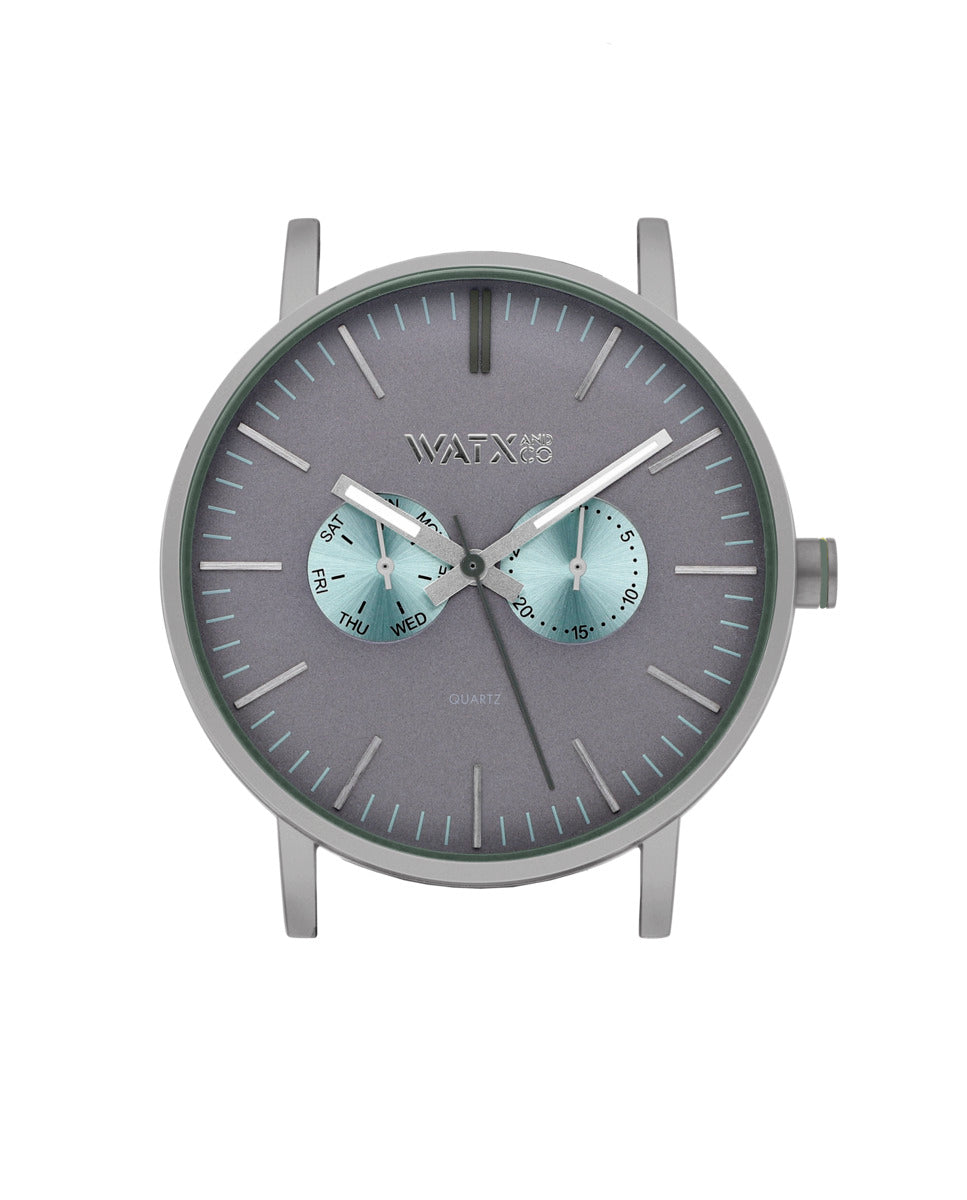 Watxandco WXCA2734 Unisex Horlogedoos 44mm 3 ATM