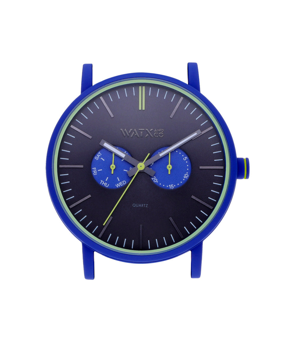Watxandco WXCA2743 Unisex Horlogedoos 44mm 3 ATM