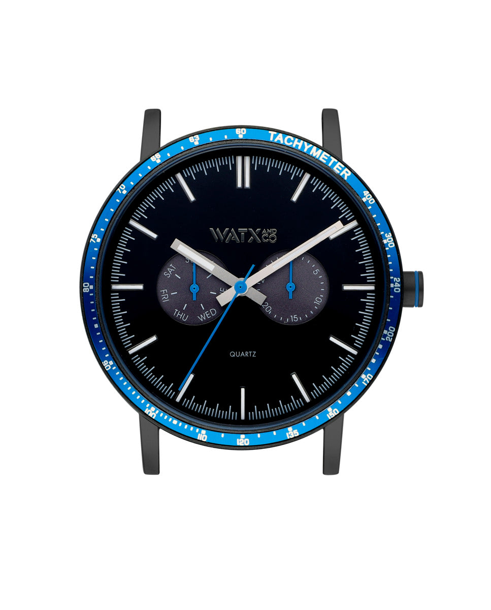 Watxandco WXCA2746 Unisex Horlogedoos 44mm 3 ATM