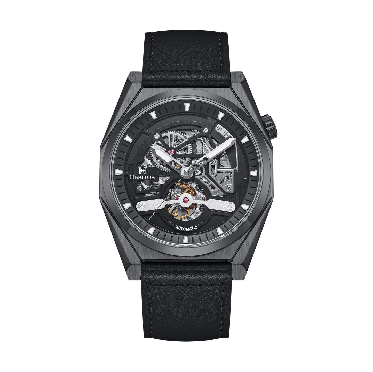 Heritor Automatic Amadeus HERHS3405 Heren Horloge 43mm 10 ATM