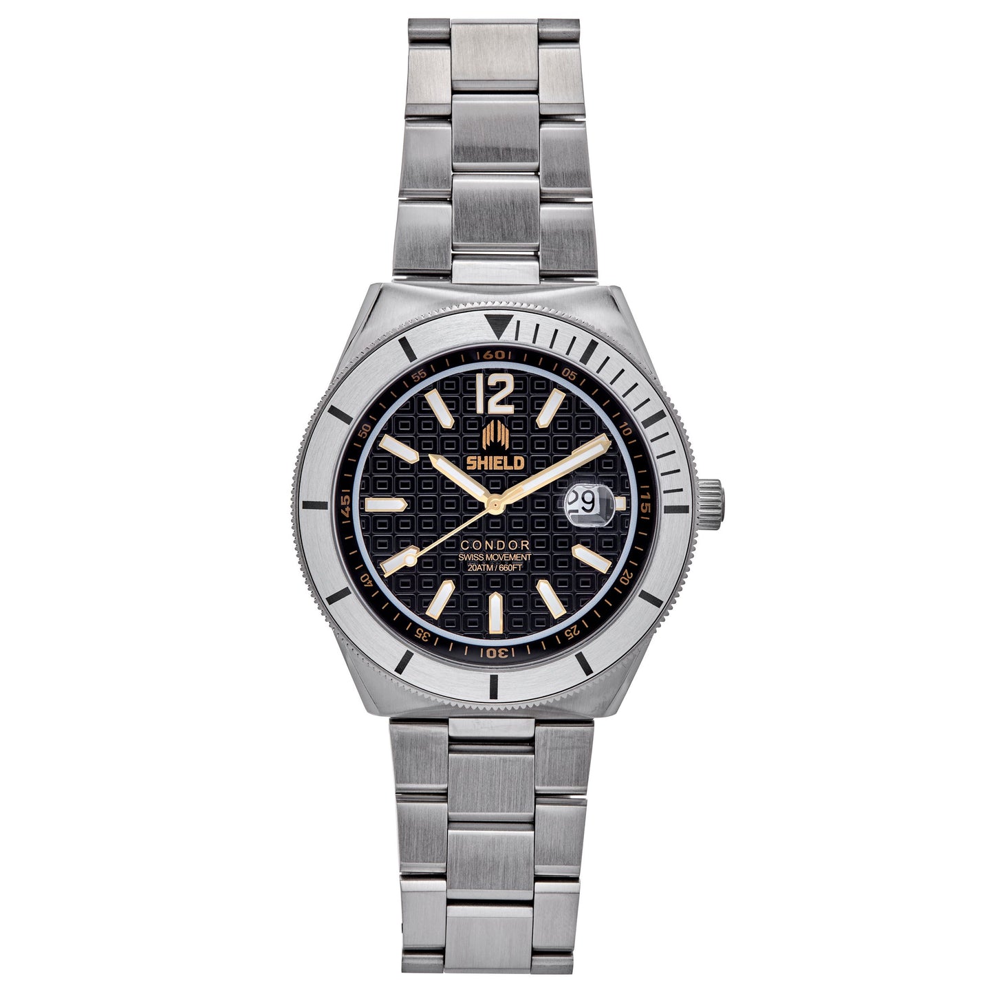 Shield Condor SLDSH118-1 Heren Horloge 46mm 20 ATM