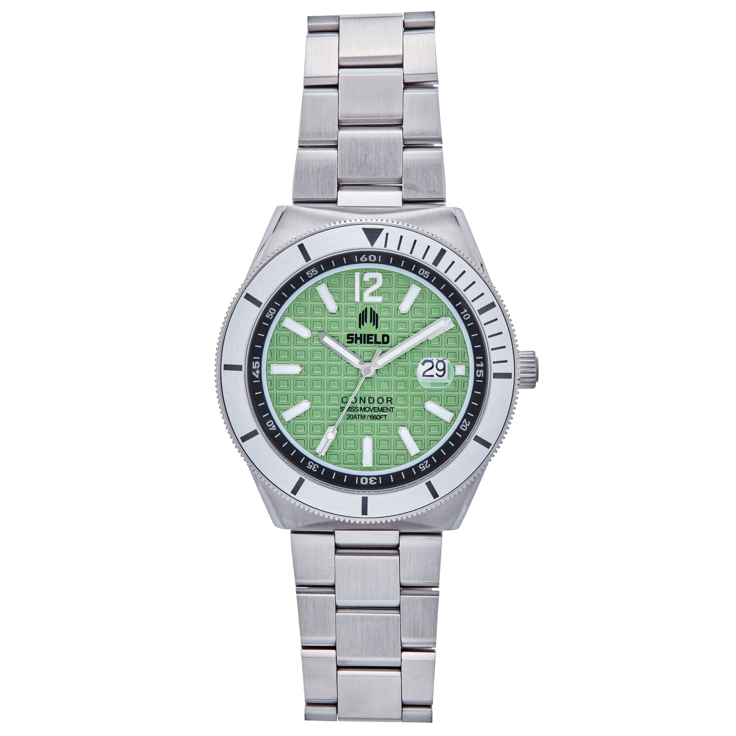 Shield Condor SLDSH118-4 Heren Horloge 46mm 20 ATM