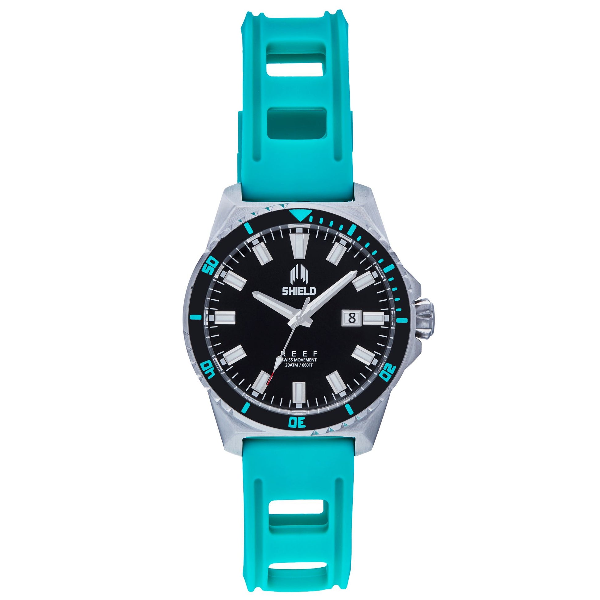 Shield Reef SLDSH119-5 Heren Horloge 45mm 20 ATM