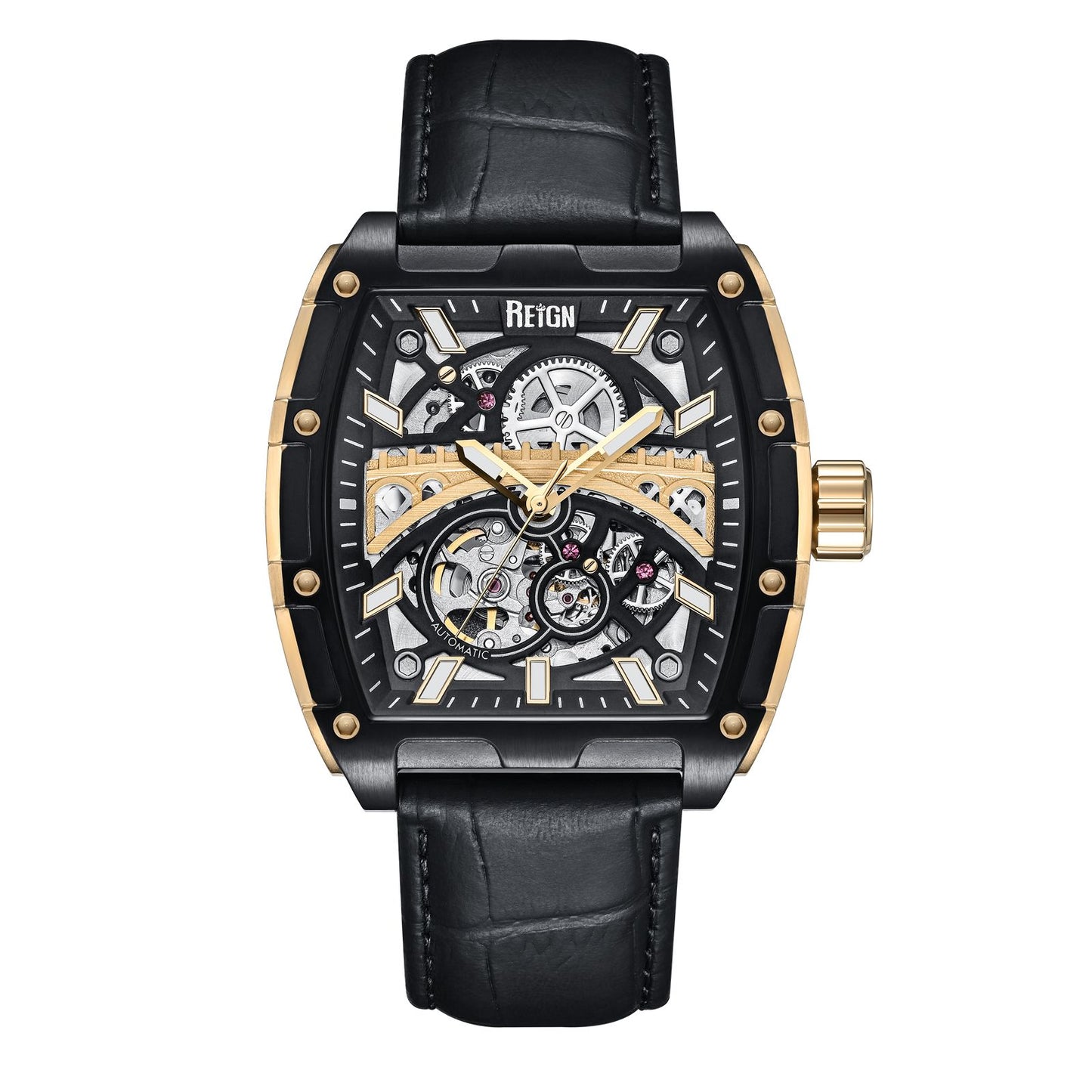 Reign Olympia REIRN5605 Heren Horloge 42mm 10 ATM