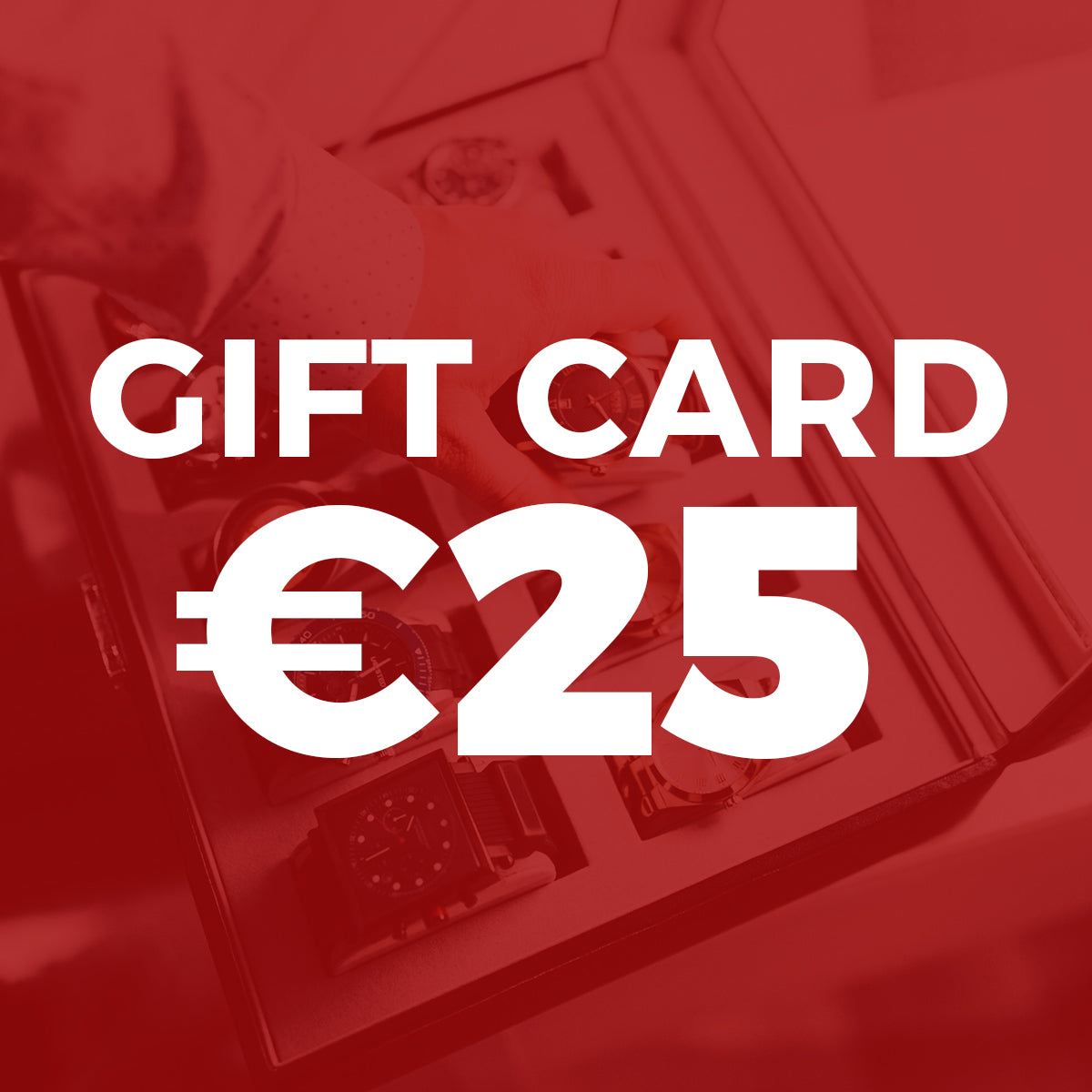 Gift card €25 t/m €100
