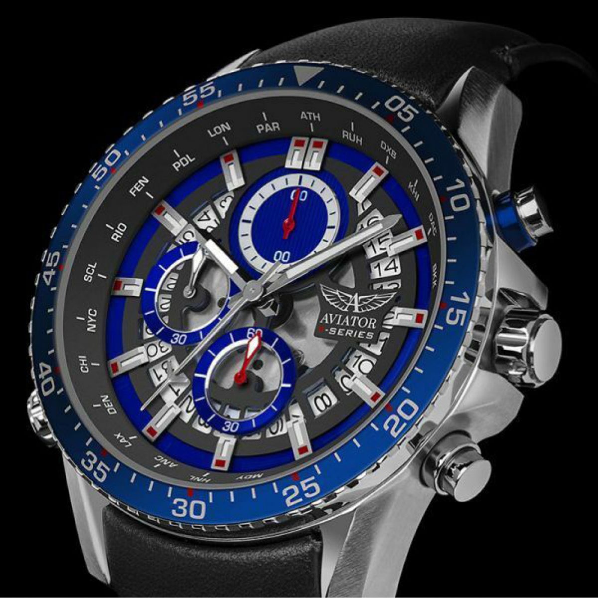 Aviator world hotsell cities watch