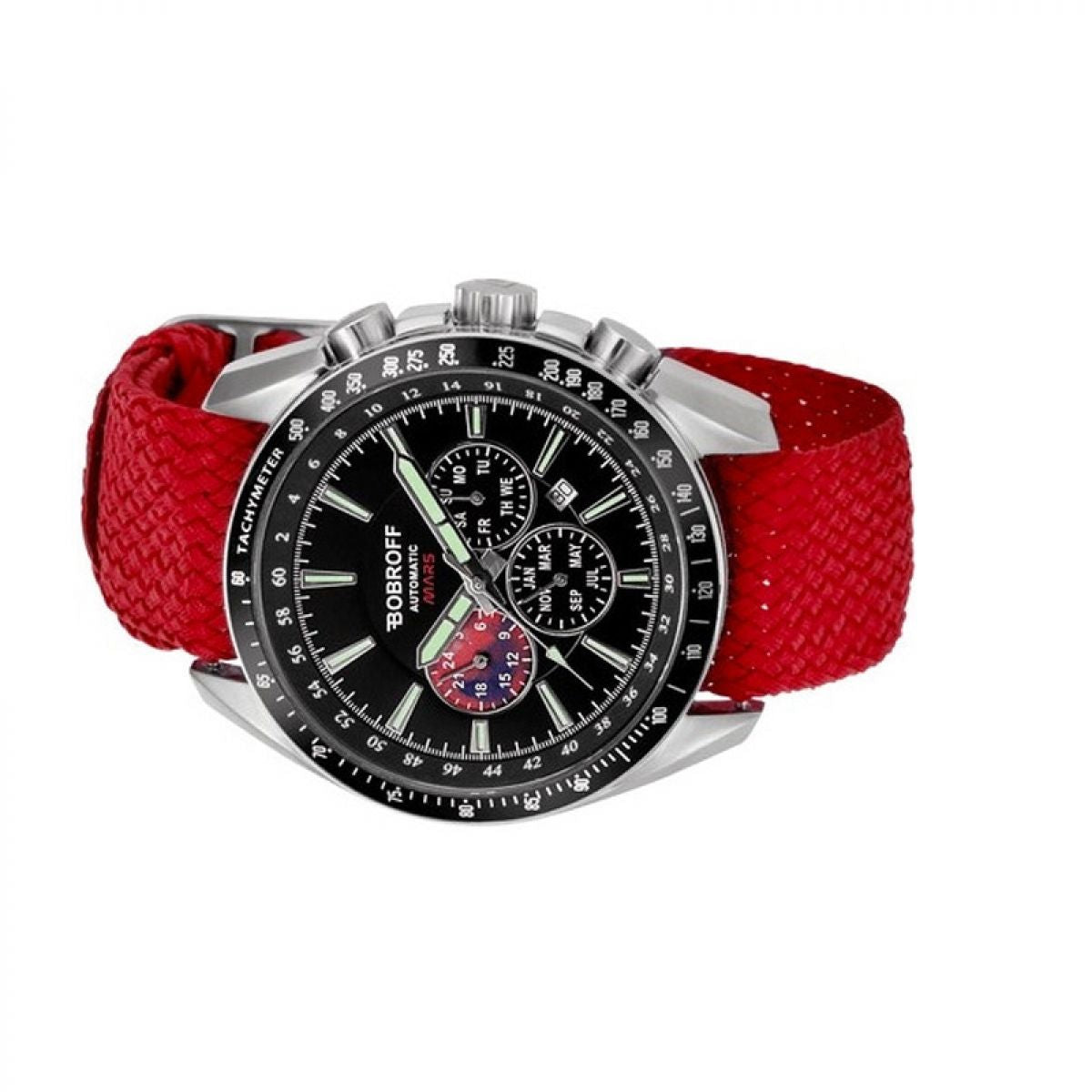 Bobroff Heren Horloge BF0011PR 42mm 10 ATM