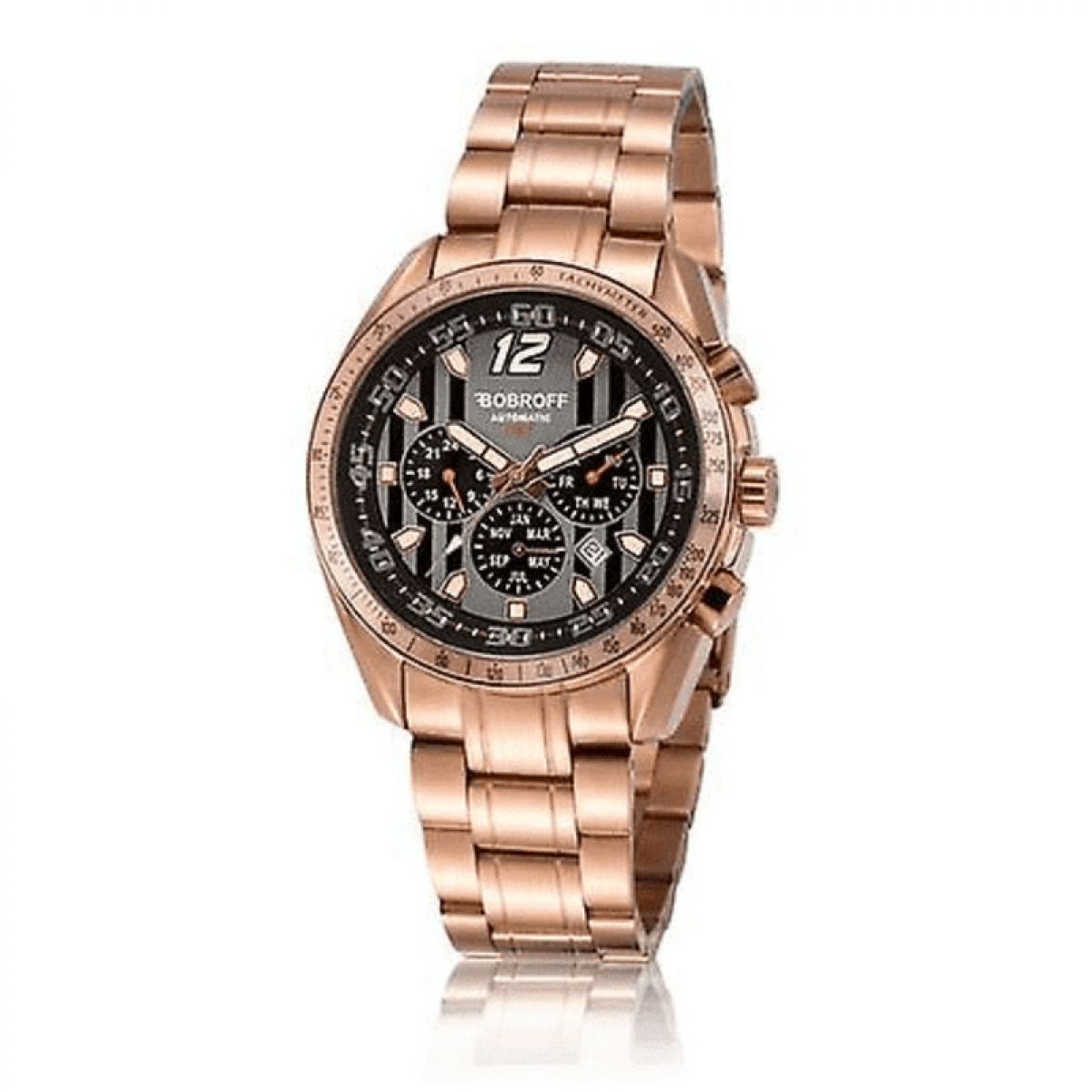 Bobroff Heren Horloge BF0016V2 42mm 10 ATM