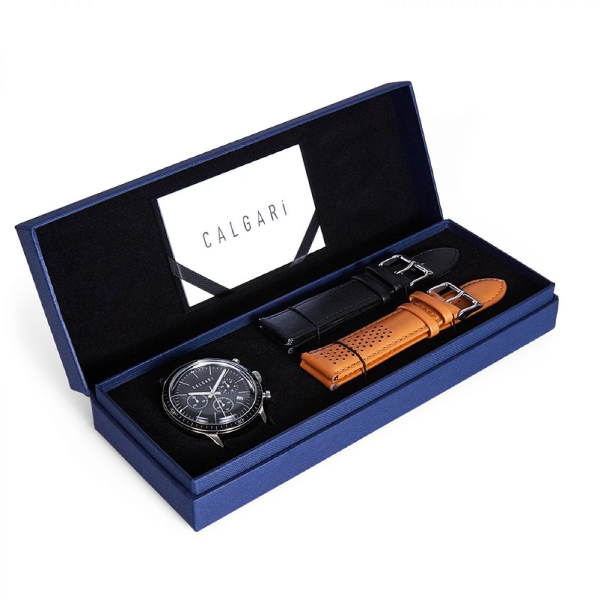 Calgari Corragio Chronograph * Giftbox en extra Sokken * | Cor.1813