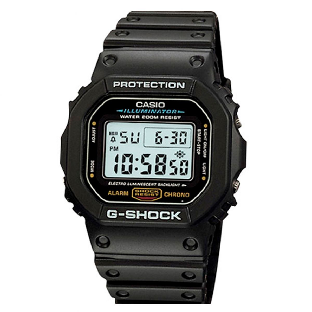 NASA Certified Casio G-shock Multifunctional 43 mm Zwart | DW-5600E-1V