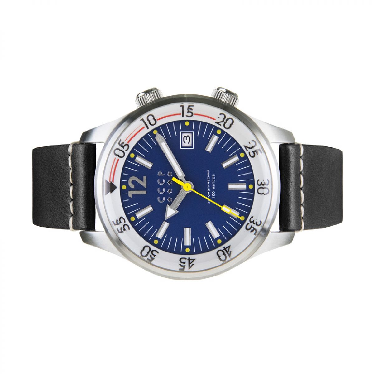 CCCP BLACK SEA CP-7043-02 Horloge Heren 42mm