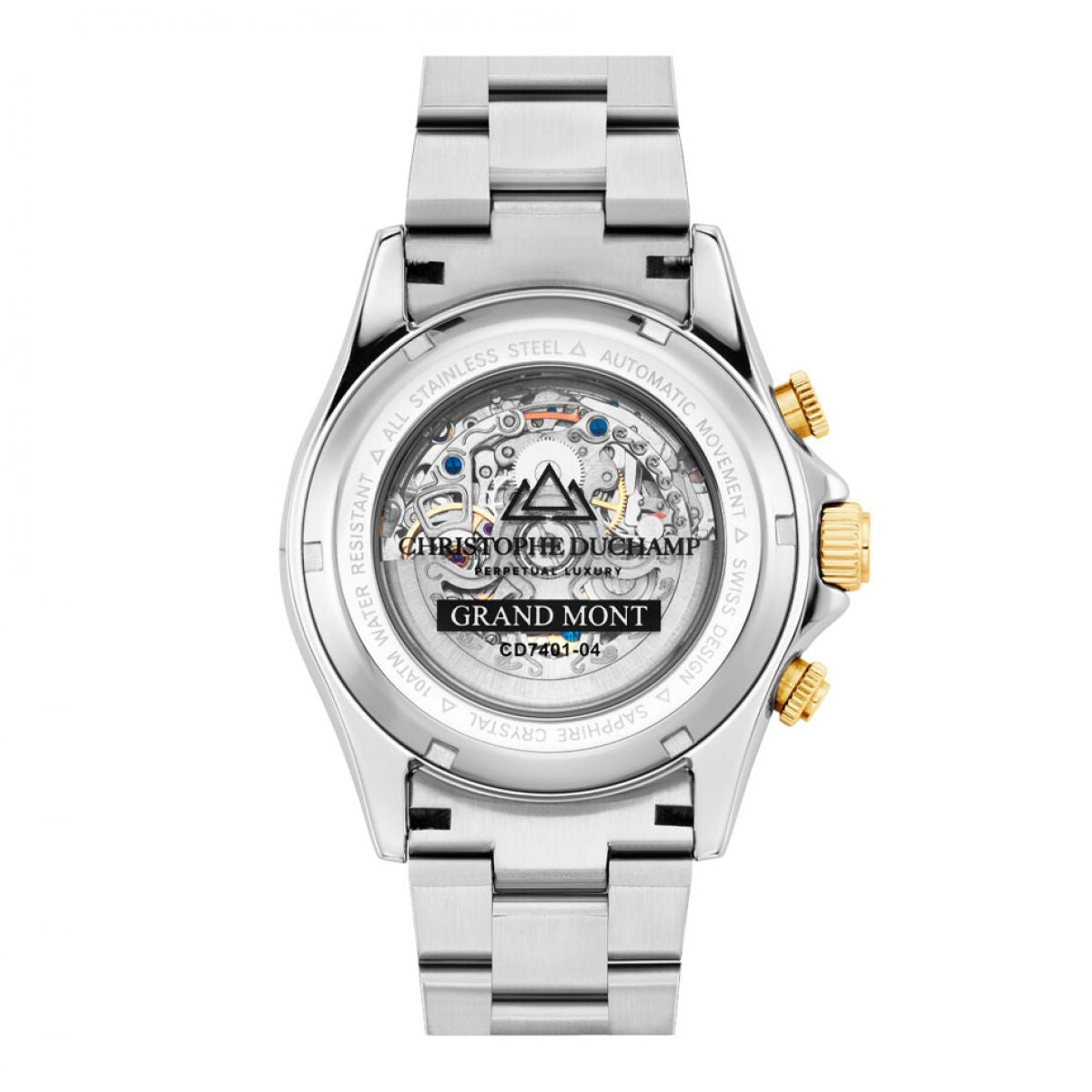 Christophe Duchamp Automatic Grand Mont Heren Horloge 46mm CD7401-2