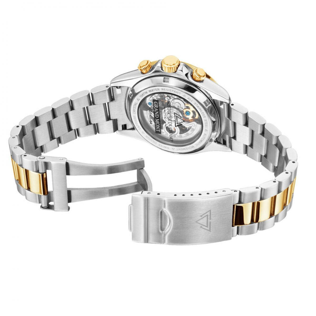 Christophe Duchamp Automatic Grand Mont Heren Horloge 46mm CD7401-2