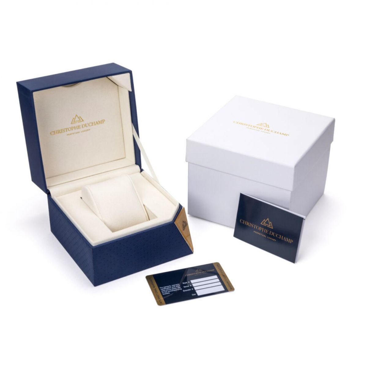 Christophe Duchamp Grand Mont CD7101-10 Heren Horloge 42mm 10 ATM
