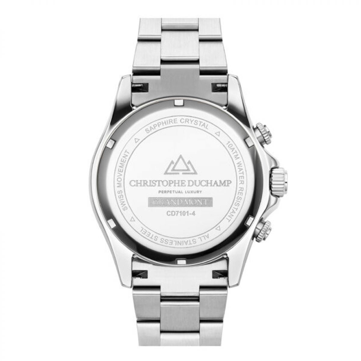 Christophe Duchamp Grand Mont CD7101-4 Heren Horloge 42mm 10 ATM