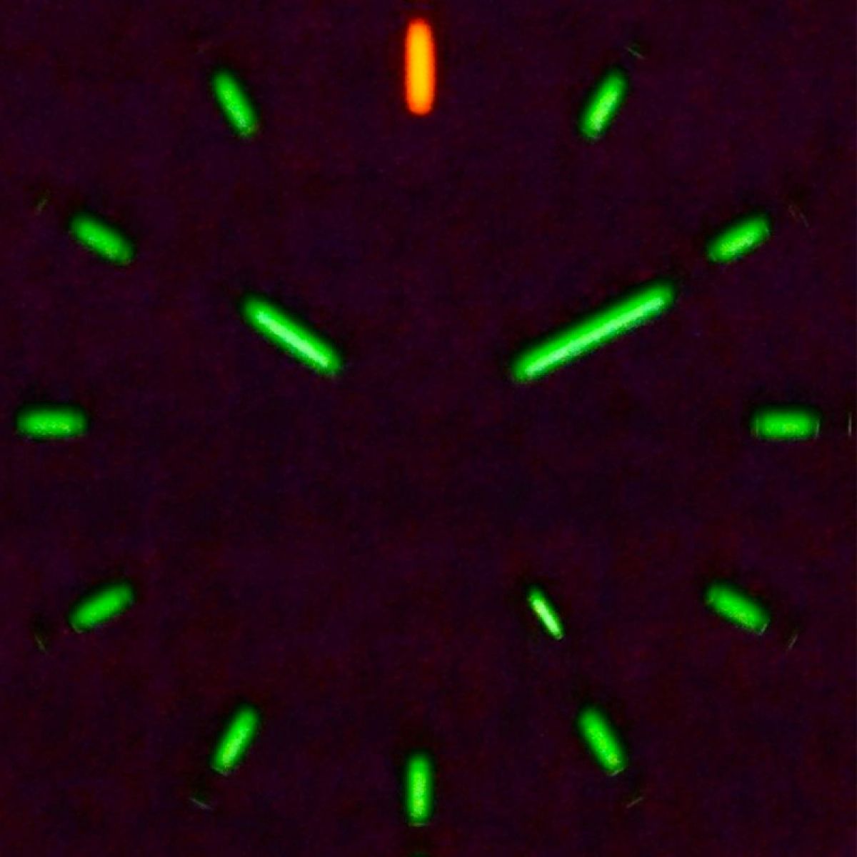 Deep Blue Daynight Diver Tritium White