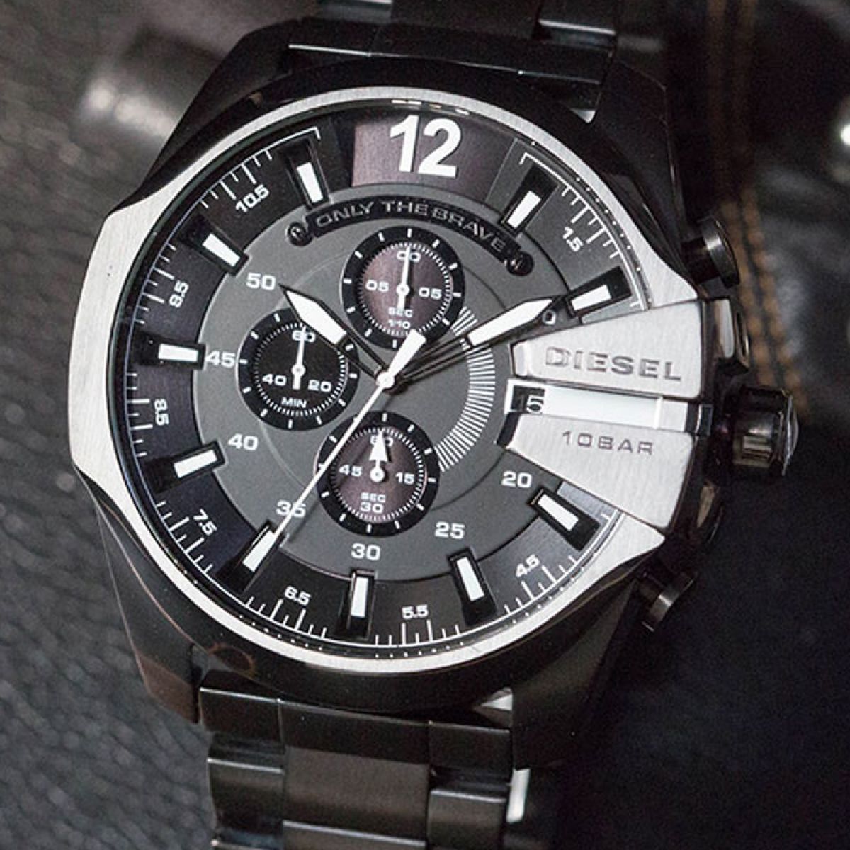 Diesel Mega Chief DZ4283 Heren Horloge 52mm 10 ATM