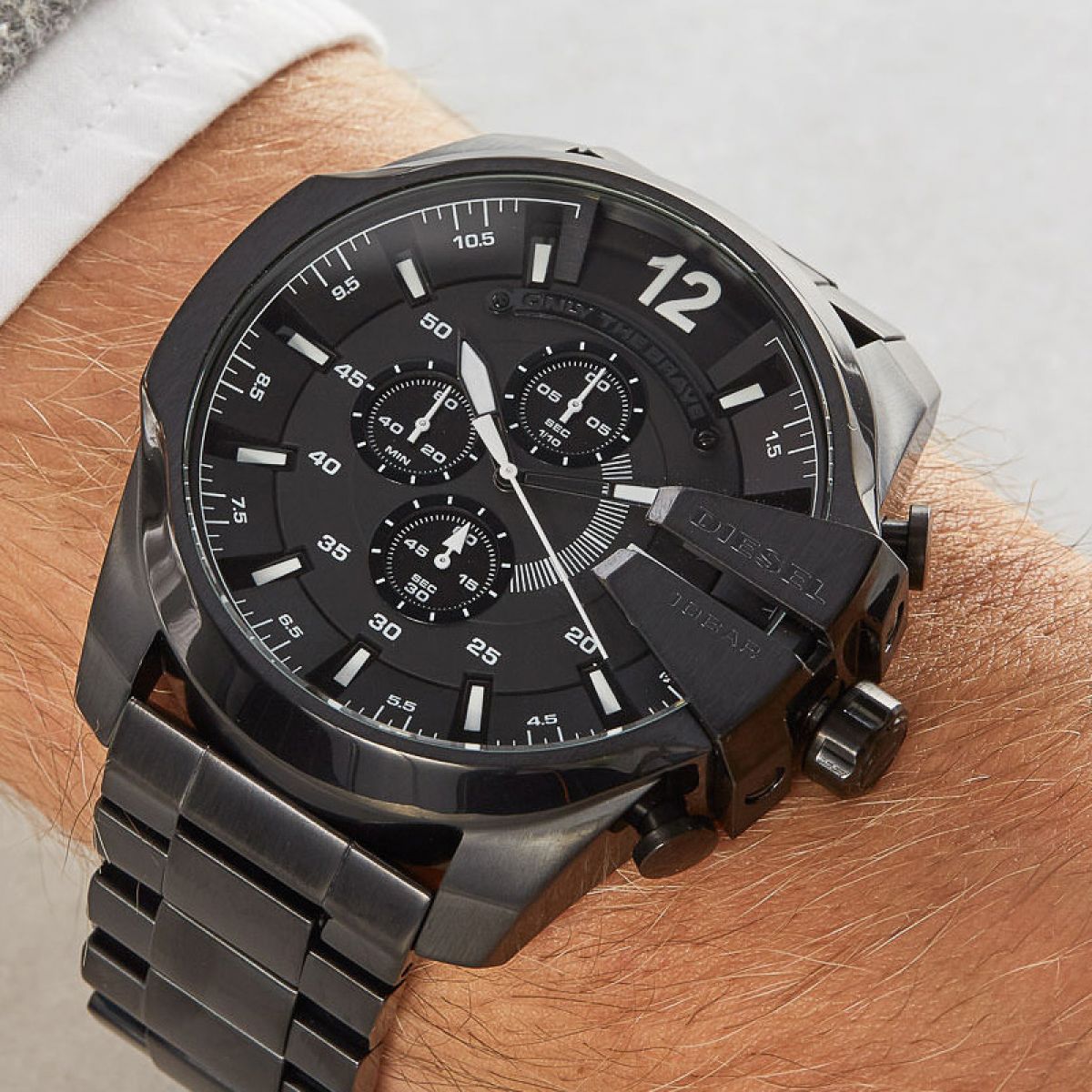 Diesel Mega Chief DZ4283 Heren Horloge 52mm 10 ATM