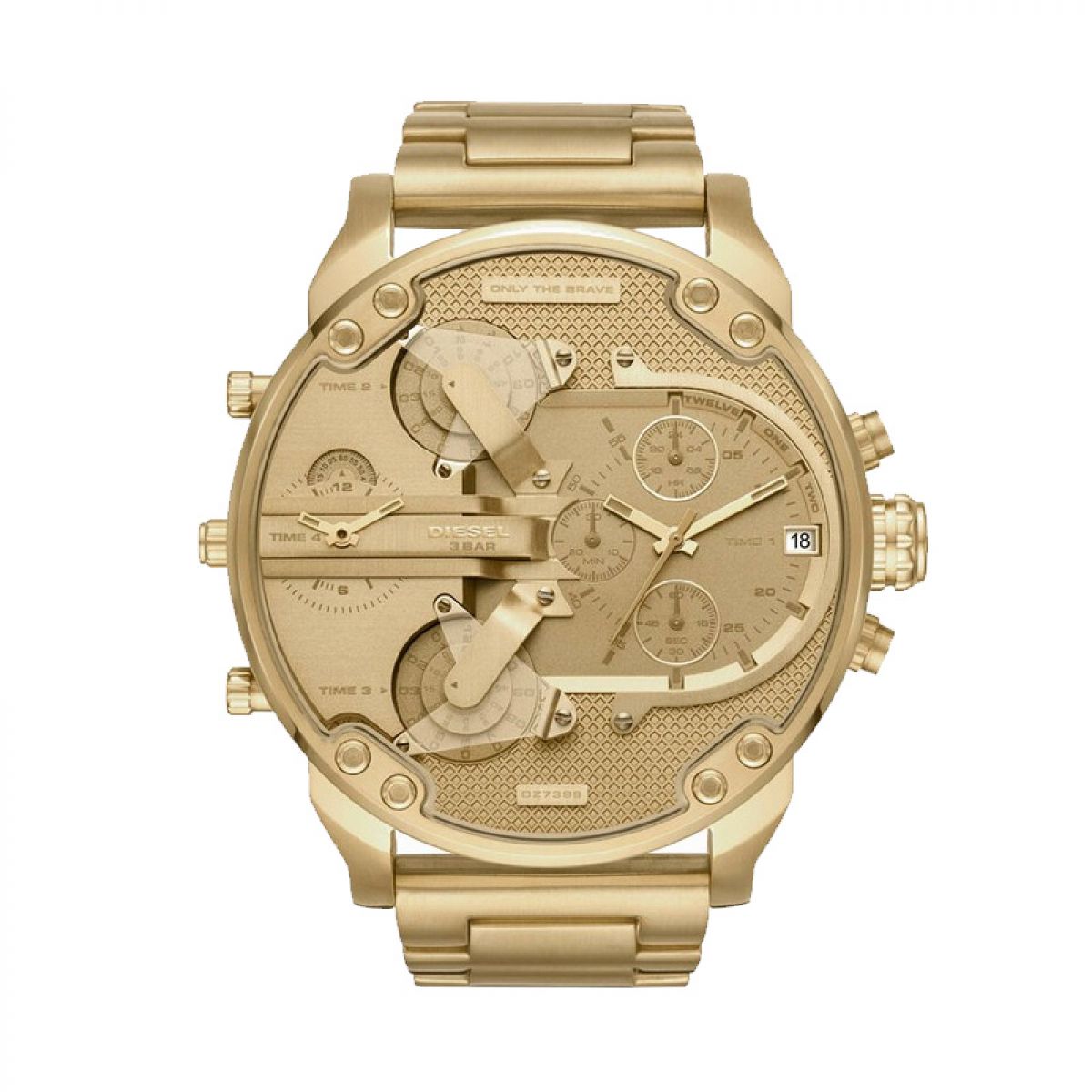 Diesel goud horloge sale