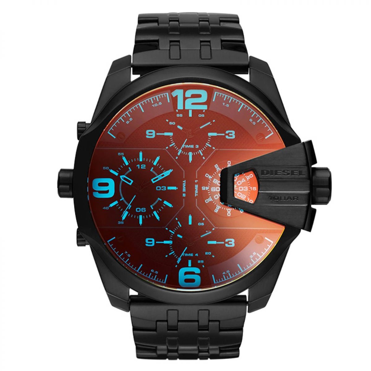 Diesel Uber Chief DZ7373 Heren Horloge 55mm 10 ATM