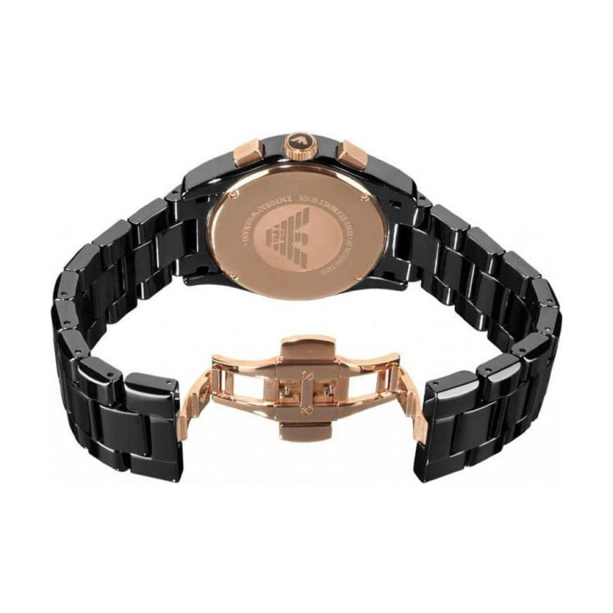 Emporio Armani Ceramica Valente AR1410 Heren Horloge 42mm 5 ATM