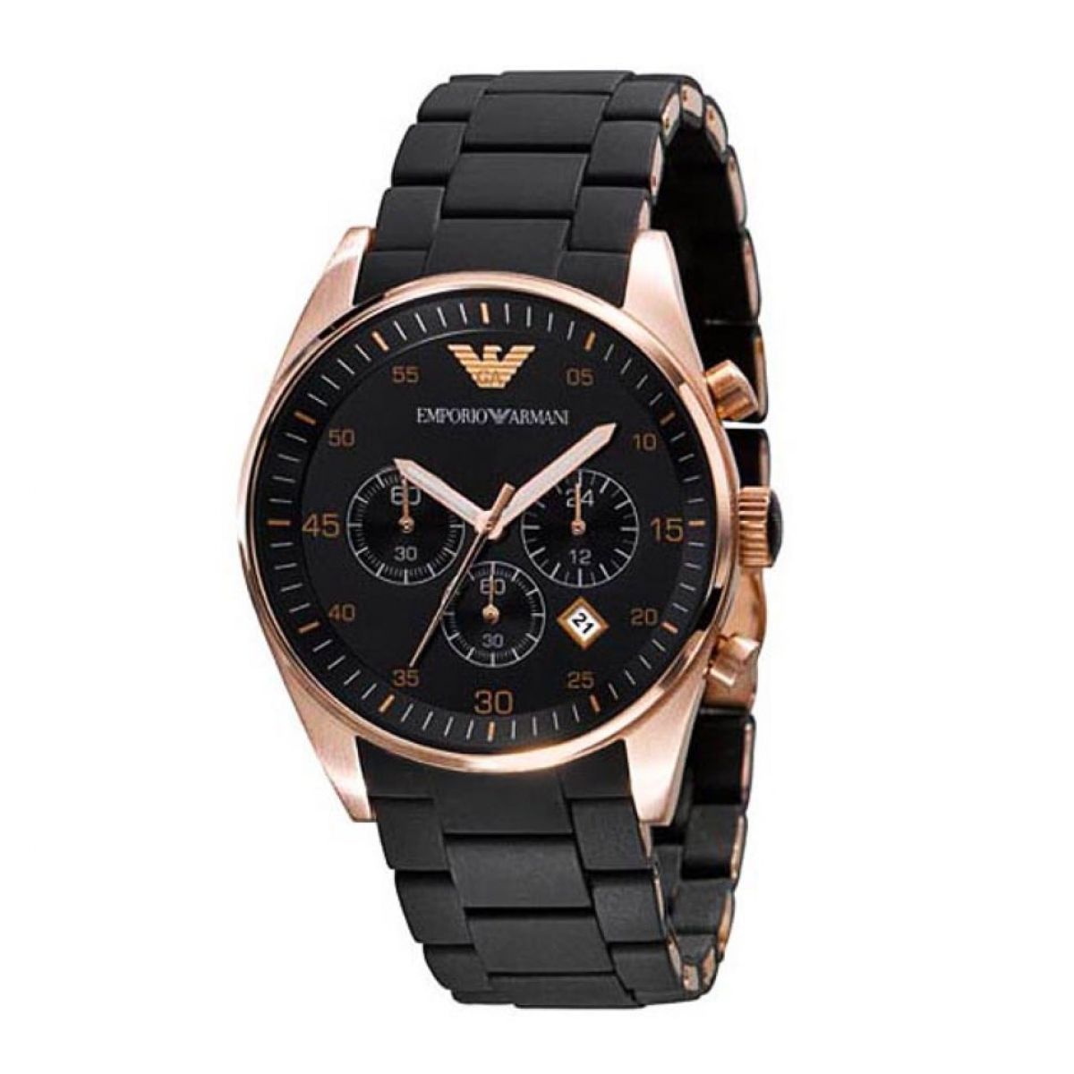 Goud Armani Horloge Heren Smartwatch Emporio Armani Tazio AR5905