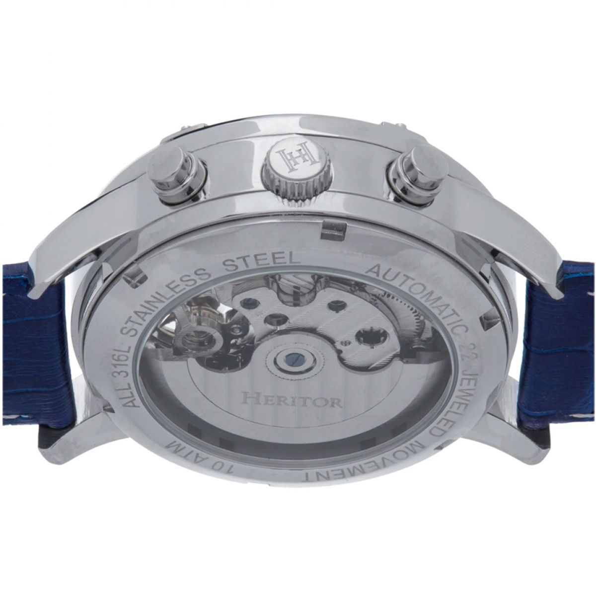 Heritor Wilhelm HERHS2104 Heren Horloge 42mm 10 ATM