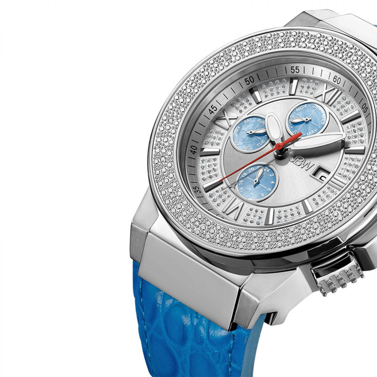 JBW Saxon Diamonds Leather | JB-6101L-G
