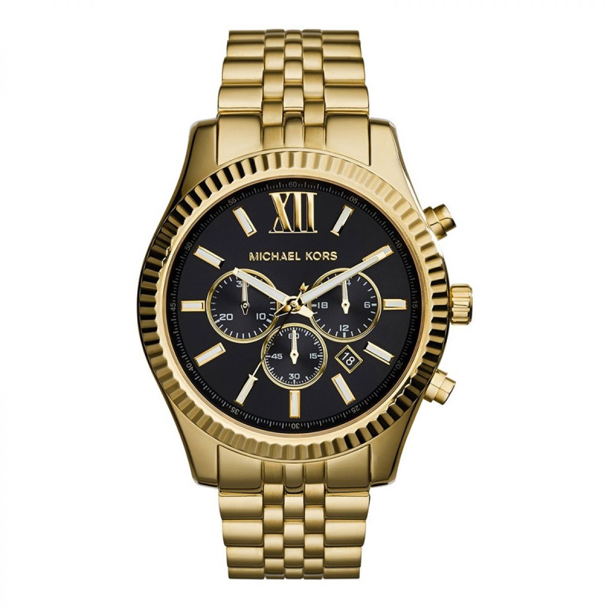 Michael Kors Lexington MK8286 Dames Horloge 45mm 10 ATM