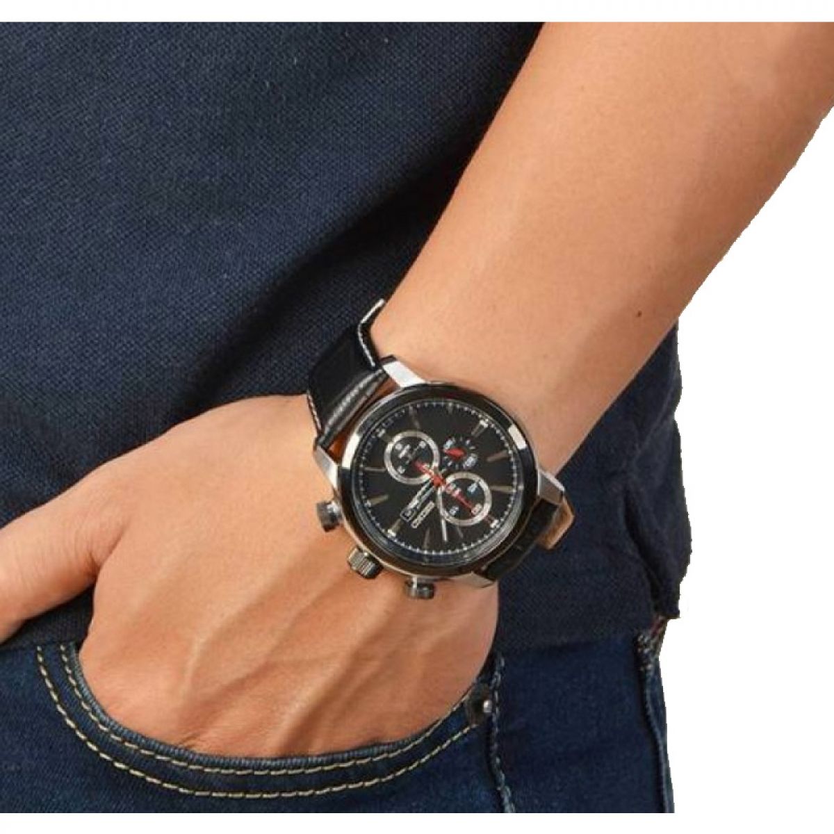 Seiko Chronograph Alarm SNAF47P2