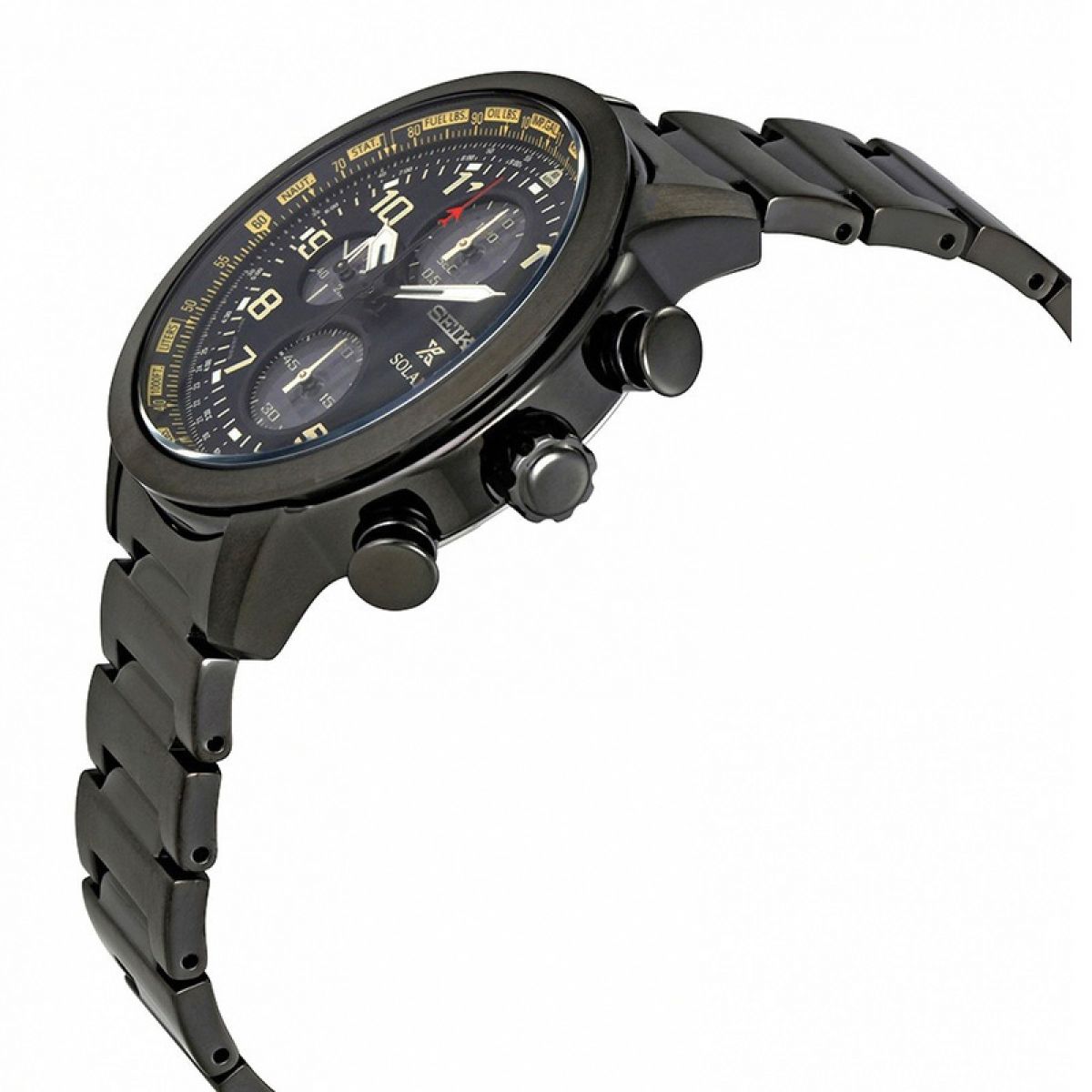 Seiko Prospex Solar full black chronograph | SSC419P1