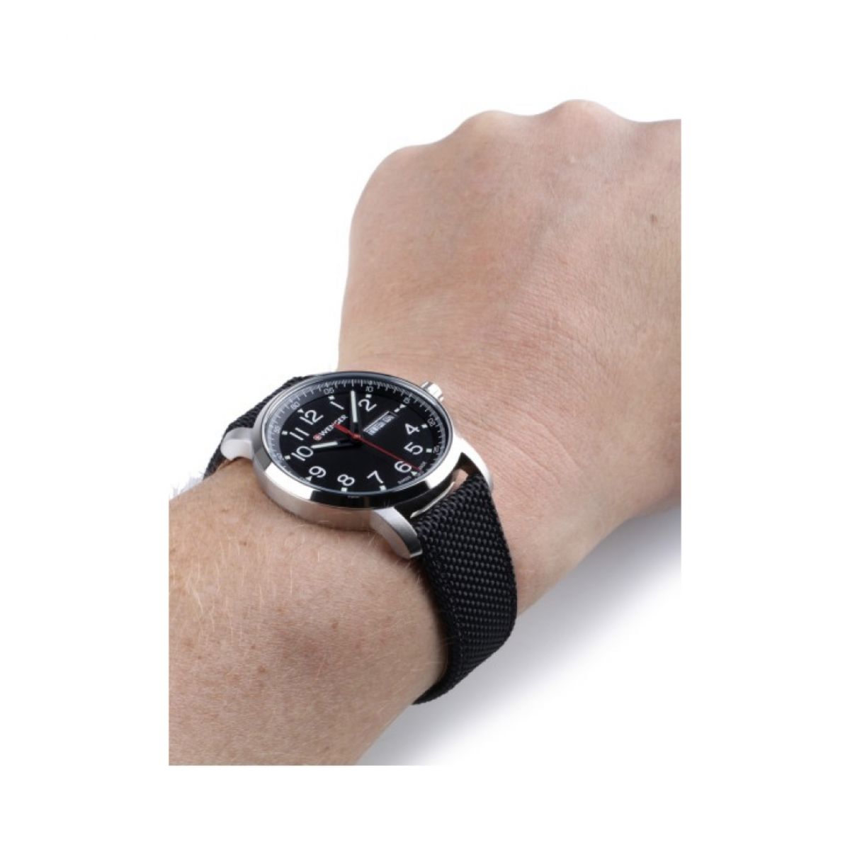 Wenger 01.1541.105 Heren Horloge Swiss-made 42mm 10 ATM