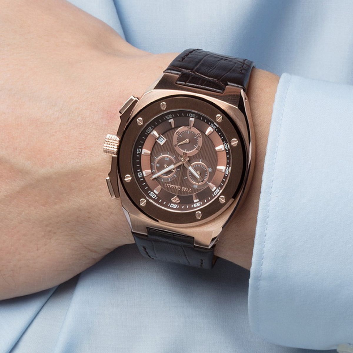 Yves Camani Quentin Chronograph | YC1072-A