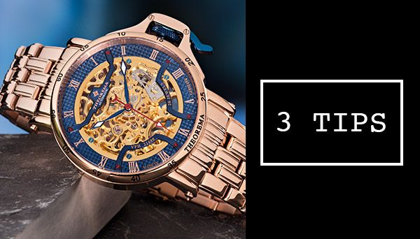 Drie tips bij het kopen van een horloge!