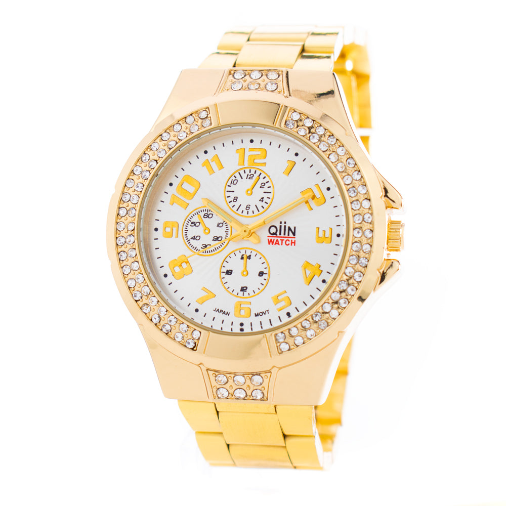 Qiin 0312WESUS Dames Horloge 39mm