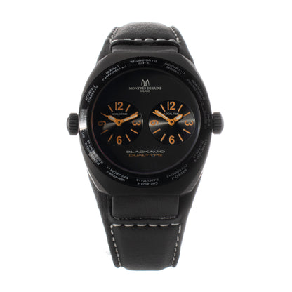 Montres De Luxe 09BK-3002 Unisex Horloge 40mm