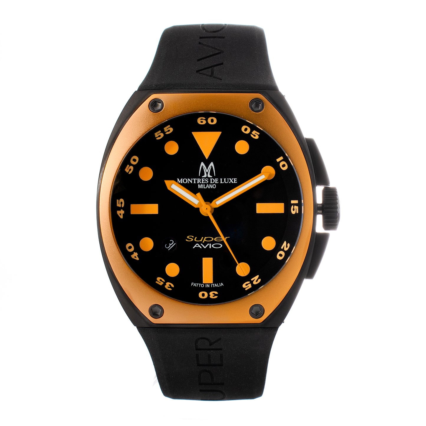 Montres De Luxe 09SA-BK-1002 Heren Horloge 48mm 5 ATM