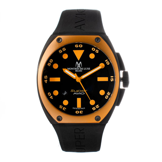 Montres De Luxe 09SA-BK-1002 Heren Horloge 48mm 5 ATM