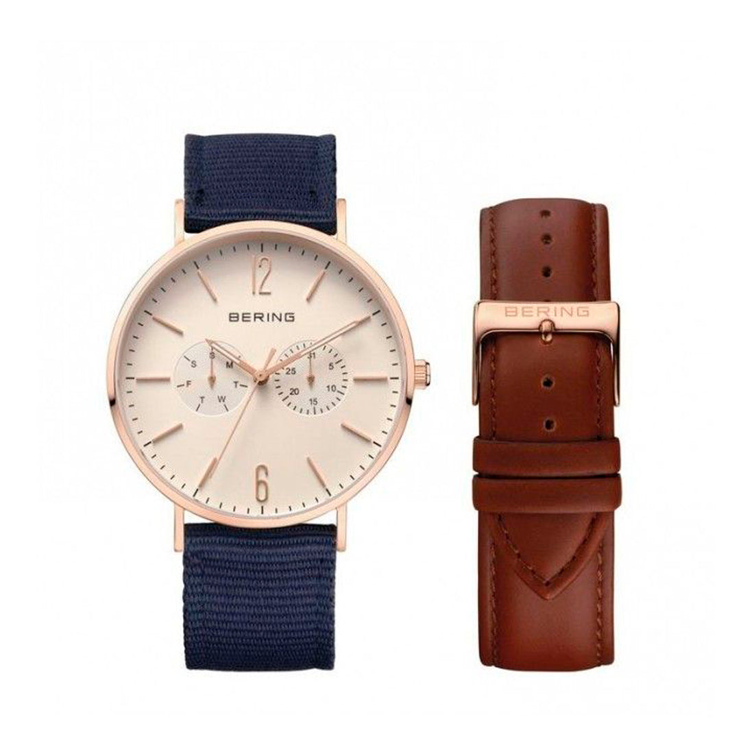 Bering 14240-864 Heren Horloge 40mm 3 ATM