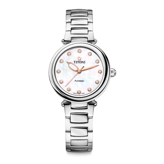 Titoni 23978S-622 Dames Horloge 33,5mm 5 ATM
